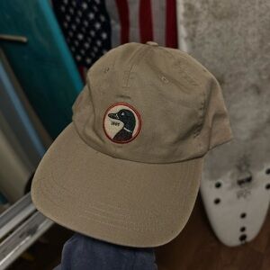 Duck Head Beige Cap with Logo